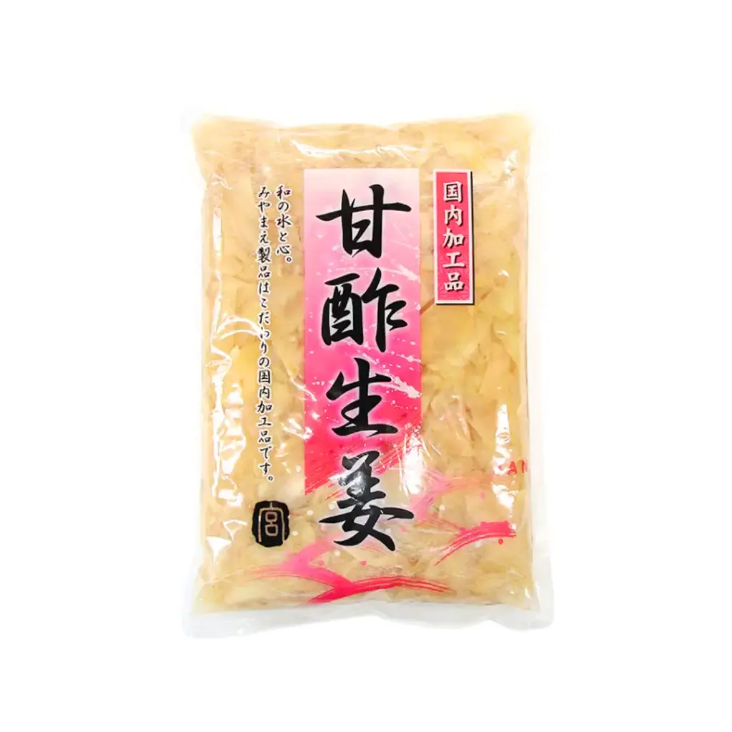 GARI SHOGA PICKLED GINGER WHITE 800G غاري شوجا مخلل زنجبيل أبيض 800 جم