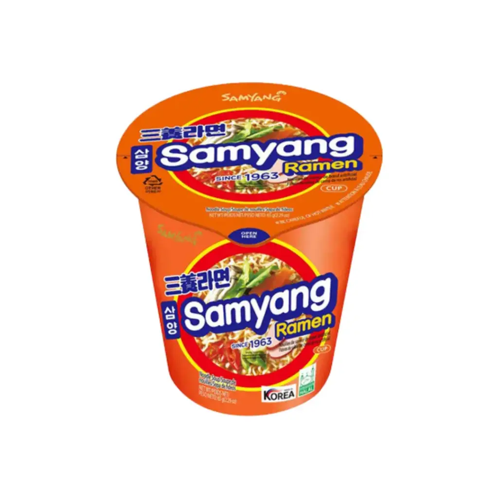 SAMYANG RAMEN CUP 65G كوب ساميانغ رامين 65 جرام