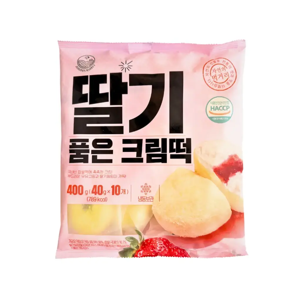STRAWBERRY CREAM CHAPSSALTTOK 400G كريمة الفراولة شابسالتوك 400 جرام