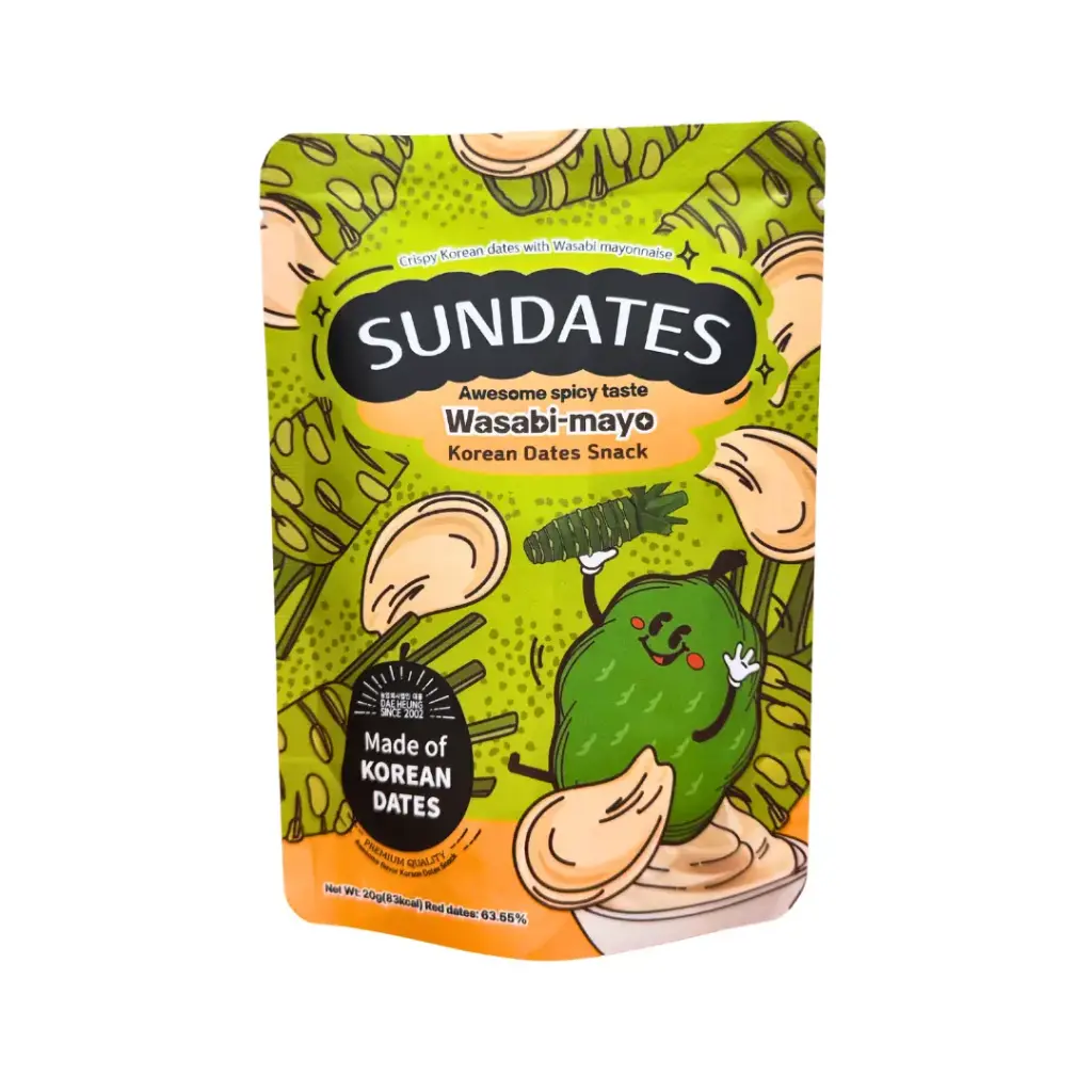 SUNDATES WASABI MAYO FLAVOR 20G صن داتس بنكهة المايونيز والوسابي 20 جم