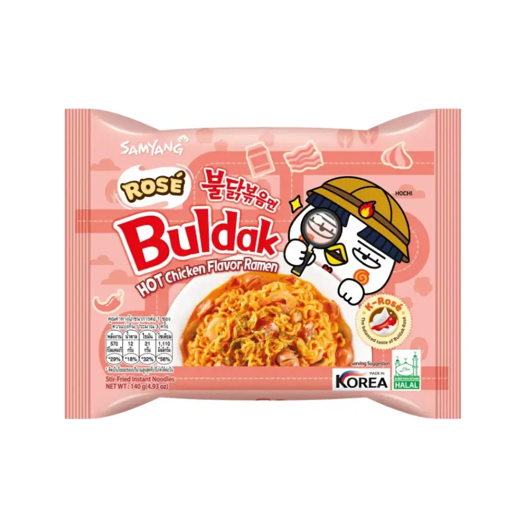 HOT CHICKEN FLAVOR ROSE 140G نكهة دجاج حارة روز 140 جرام  