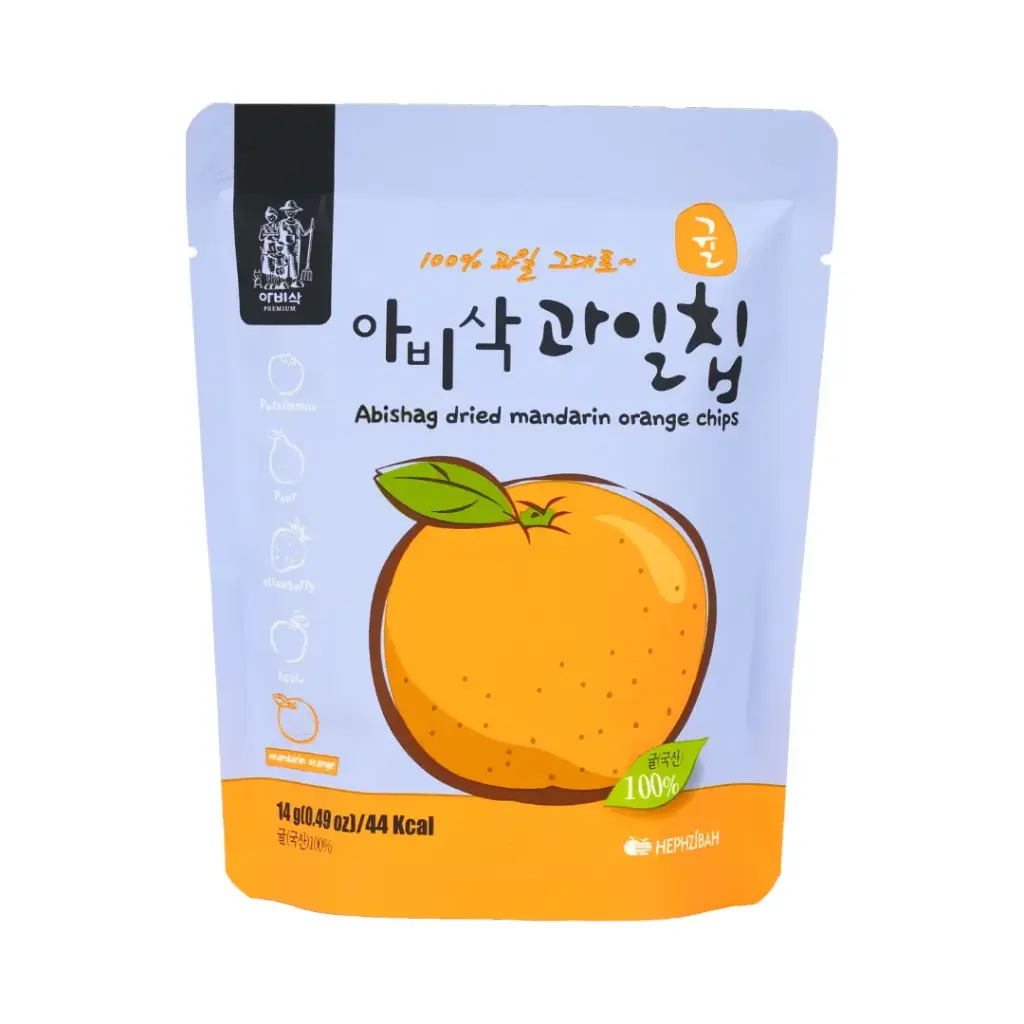MANDARIN ORANGE CHIPS 14G رقائق البرتقال المندرين 14 جرام