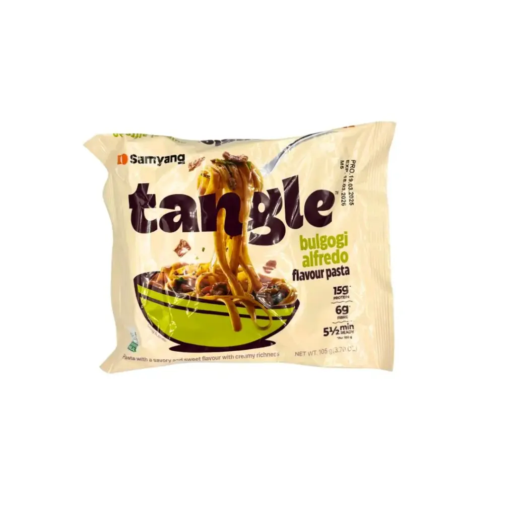 SAMYANG TANGLE BULGOGI ALFREDO 105Gساميانج تانجل بولجوجي ألفريدو 105 جرام