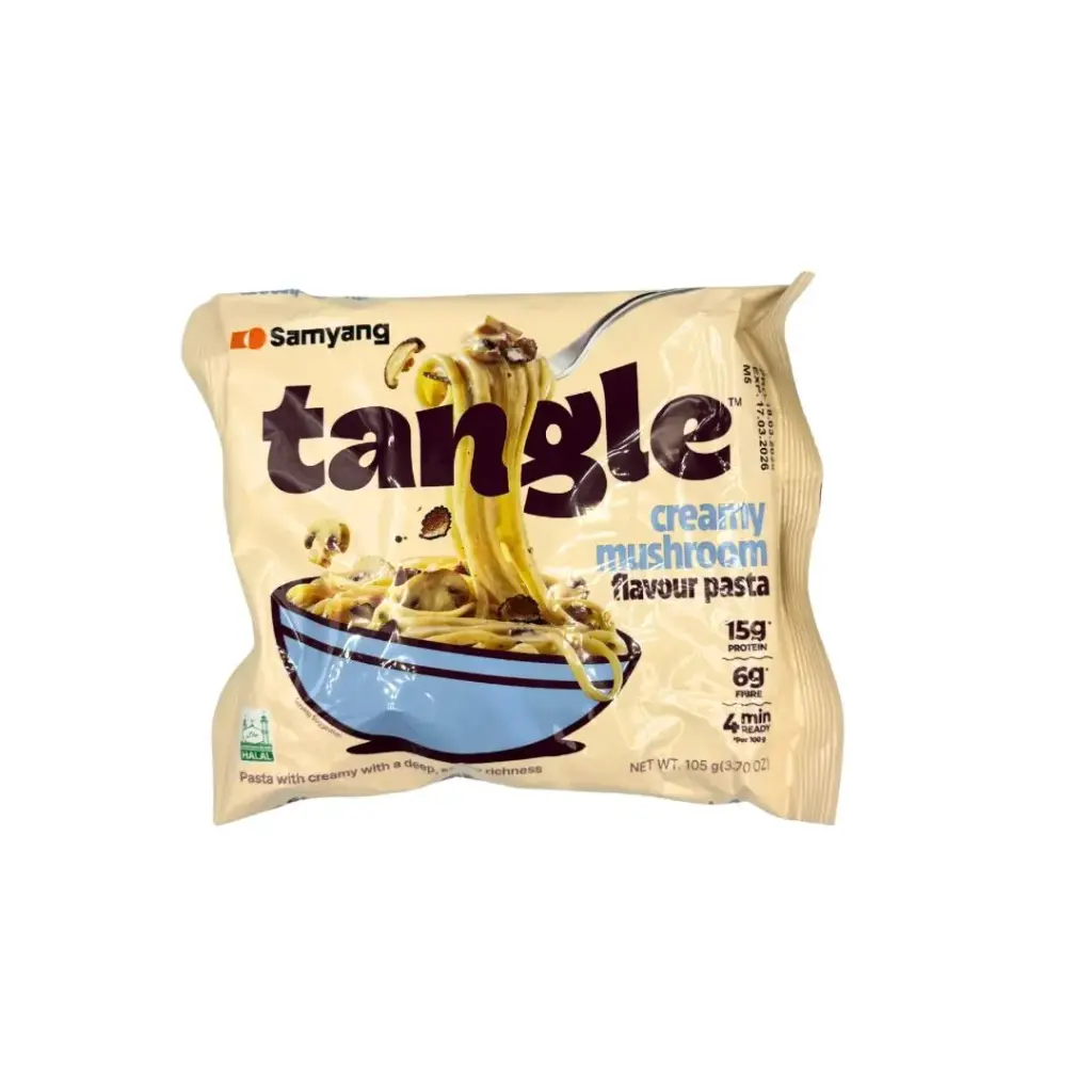SAMYANG TANGLE CREAMY MUSHROOM 105G ساميانغ تانجل كريمي بالفطر 105 جرام