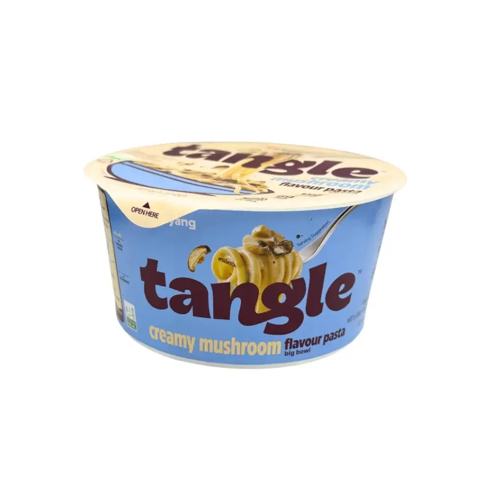 SAMYANG TANGLE CREAMY MUSHROOM BIG BOWL 105G ساميانغ تانجل كريمي فطر وعاء كبير 105 جرام