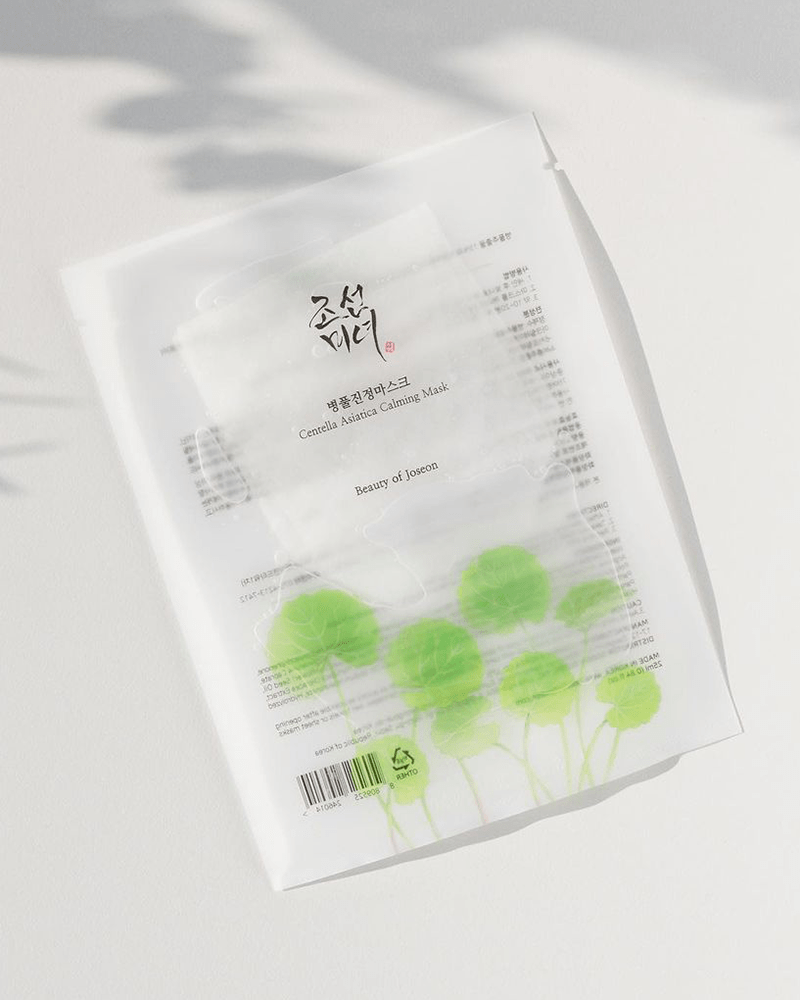 BEAUTY OF JOSEON CENTELLA ASIATICA CALMING MASK قناع بيوتي أوف جوسون سنتيلا أسياتيكا المهدئ