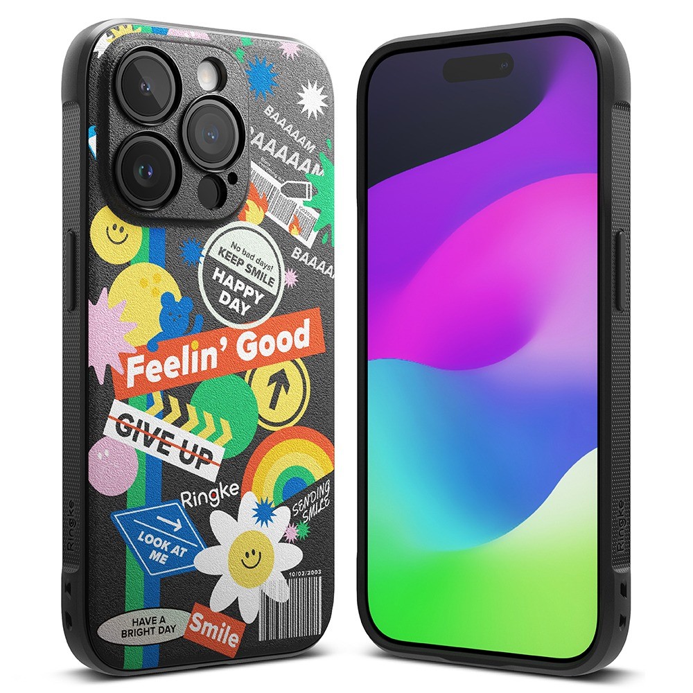 IPHONE 15 PRO  ONYX DESIGN (STICKER) ملصق تصميم أونيكس لهاتف آيفون 15 برو