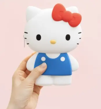 SANRIO HELLO KITTY SILICON PENCIL CASE حافظة أقلام سيليكون من سانريو هالو كيتي
