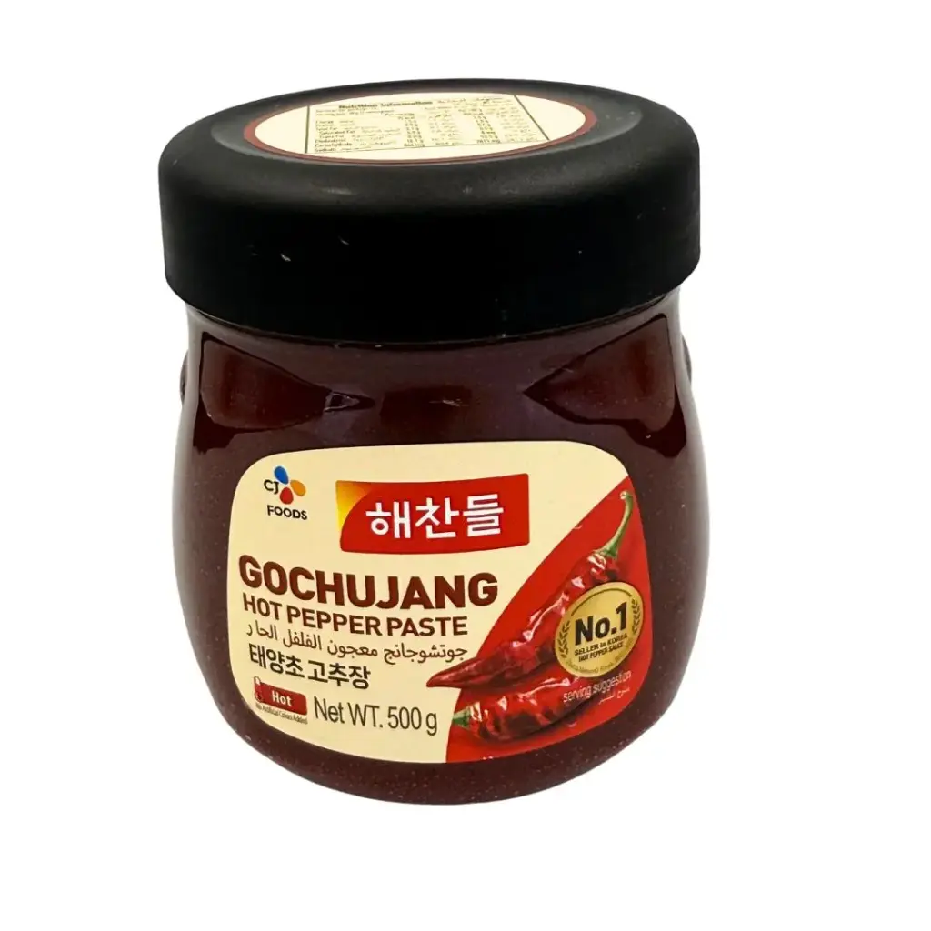 GOCHUJANG HOT PEPPER PASTE 500G جوتشوجانج معجون الفلفل الحار 500 جرام
