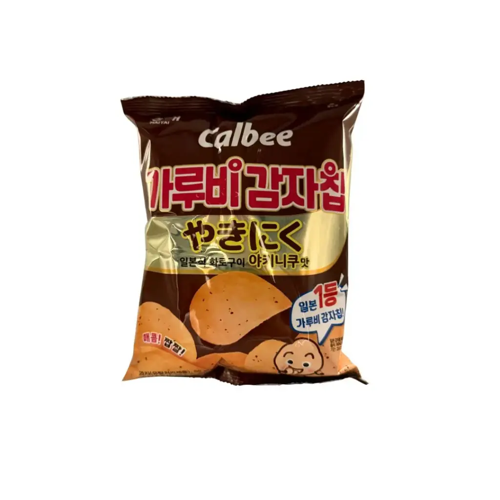 GARUBI POTATO CHIP YAKINIKO 55G جاروبي رقائق البطاطس ياكينيكو 55 جم