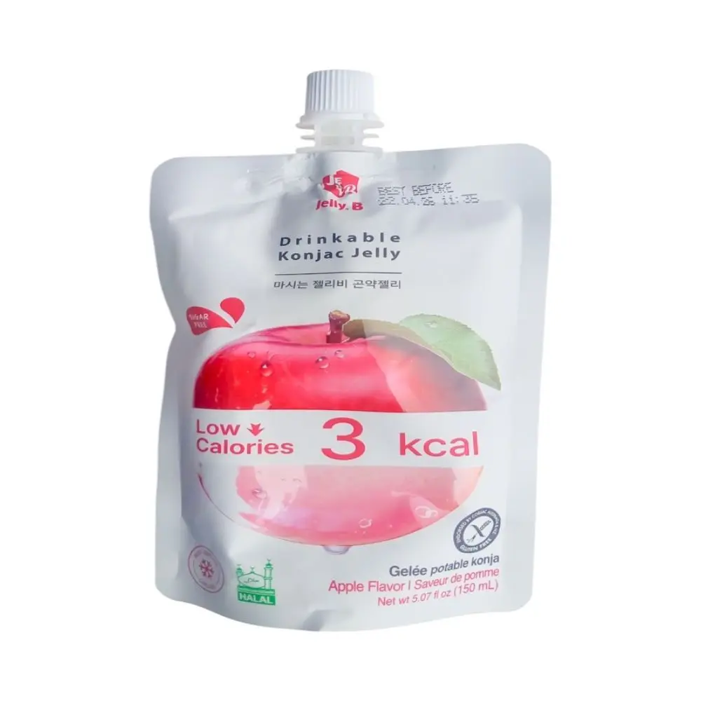 DRINKABLE KONJAC JELLY APPLE 150ML مشروب جيلي كونجاك بنكهة التفاح ١٥٠ مل