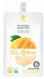 DRINKABLE KONJAC JELLY MANGO 150ML مشروب جيلي كونجاك مانجو ١٥٠ مل
