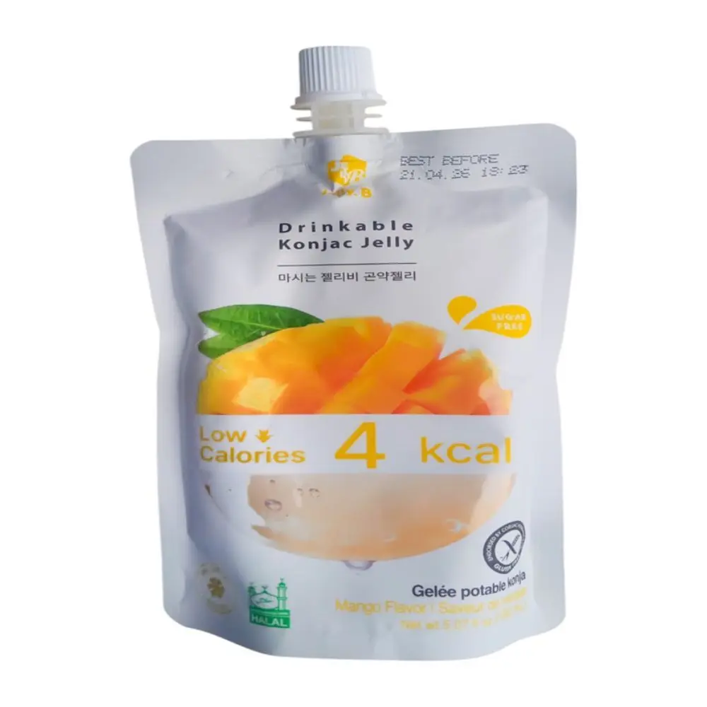 DRINKABLE KONJAC JELLY MANGO 150ML مشروب جيلي كونجاك مانجو ١٥٠ مل