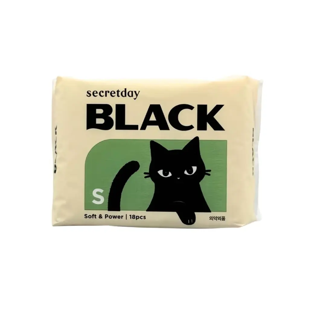 SECRETDAY BLACK SMALL 18PCS 300G سيكريت داي بلاك صغير 18 قطعة 300 جرام