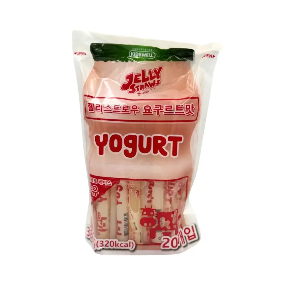 JELLY STRAW YOGURT 386G زبادي جيلي بالفراولة 386 جرام
