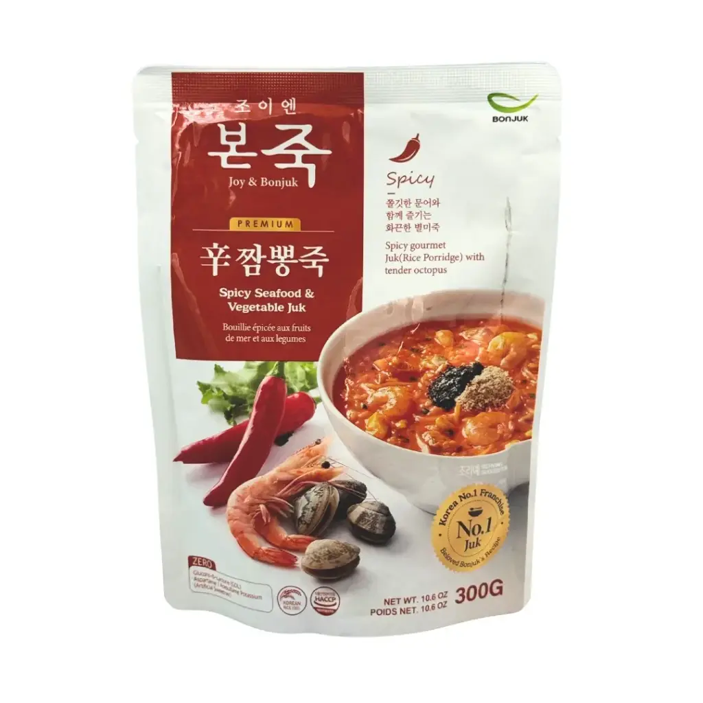 JUK SPICY SEAFOOD & VEGETABLE 300G جوك مأكولات بحرية وخضراوات حارة 300 غرام