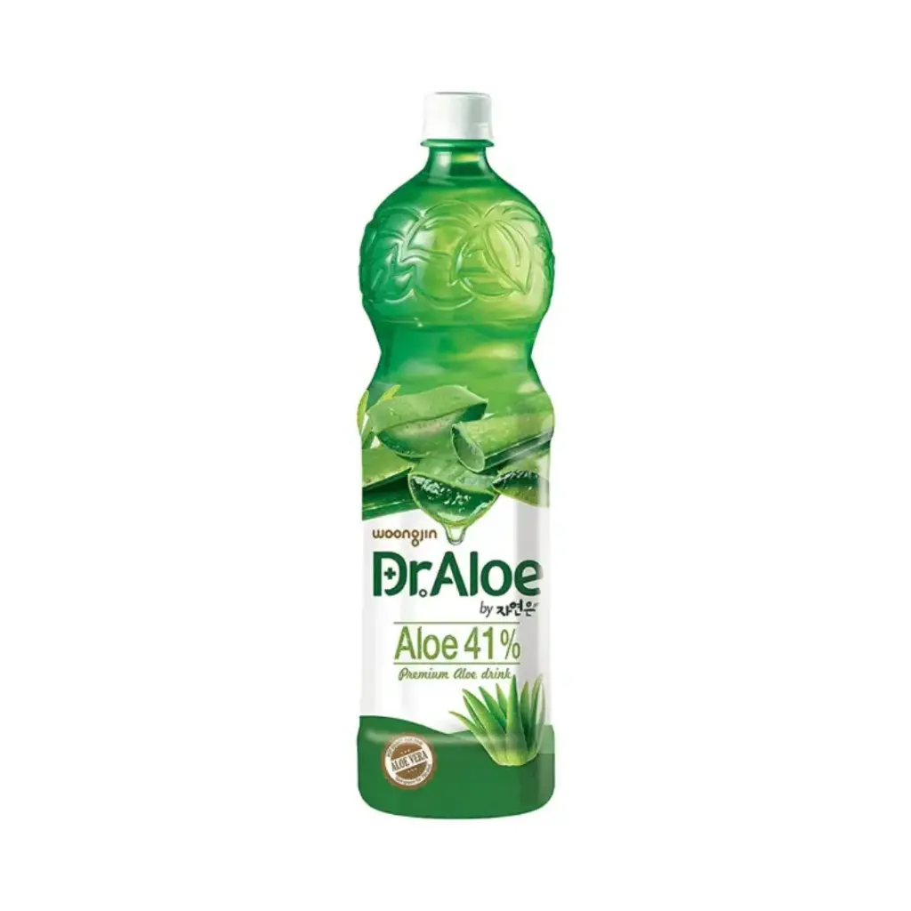 WOONGJIN ALOE JUICE 1.5L عصير الصبار من وونغجين 1.5 لتر