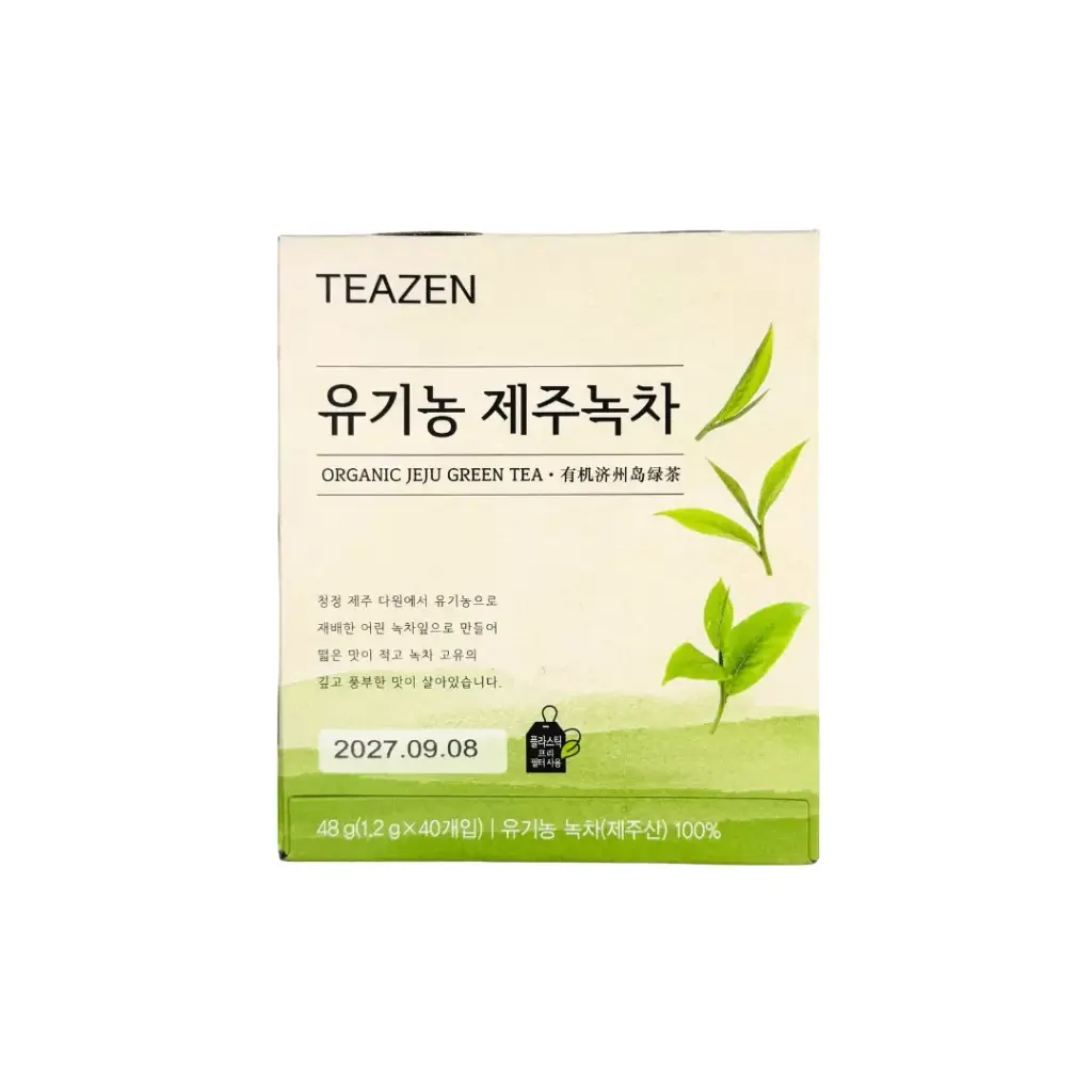 TEAZEN JEJU ORGANIC TEA 120G شاي تيزان جيجو العضوي 120 جرام