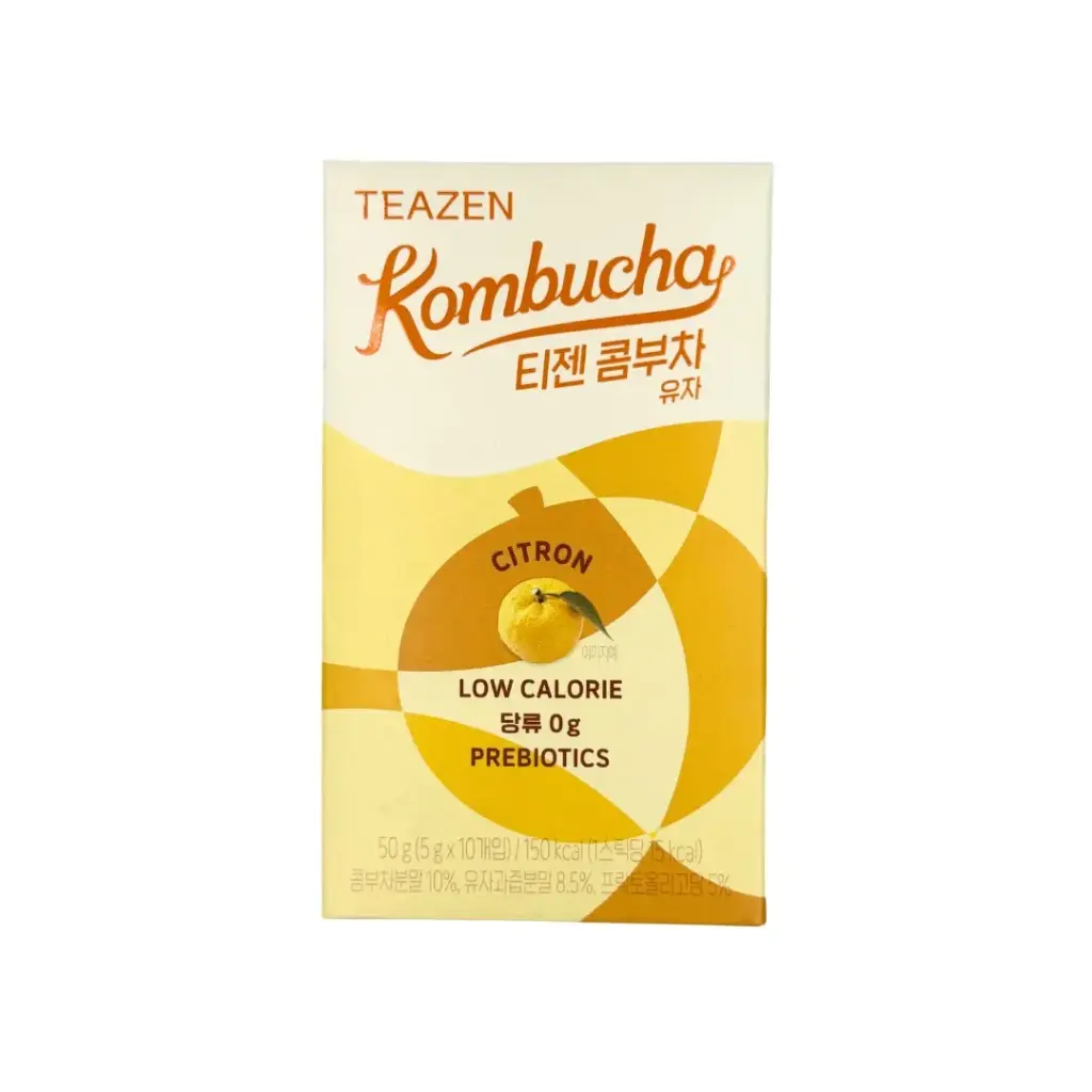 TEAZEN KOMBUCHA CITRON 50G تيزان كومبوتشا سيترون 50 جرام