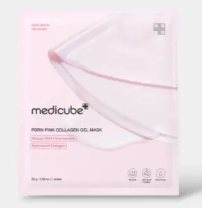 MEDICUBE PDRN PINK COLLAGEN GEL MASK(SACHET) قناع جل الكولاجين الوردي من ميديكيوب PDRN (كيس)