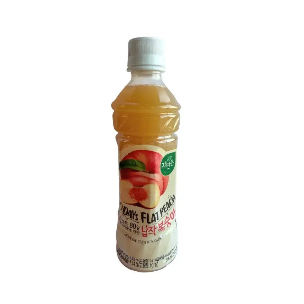 NATURE'S FLAT PEACH PET 340ML مشروب الخوخ المسطح الطبيعي 340 مل