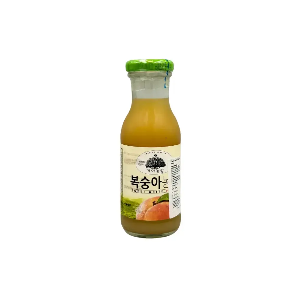 GAYA FARM PEACH FARM 180ML BTL مزرعة جايا مزرعة الخوخ 180 مل