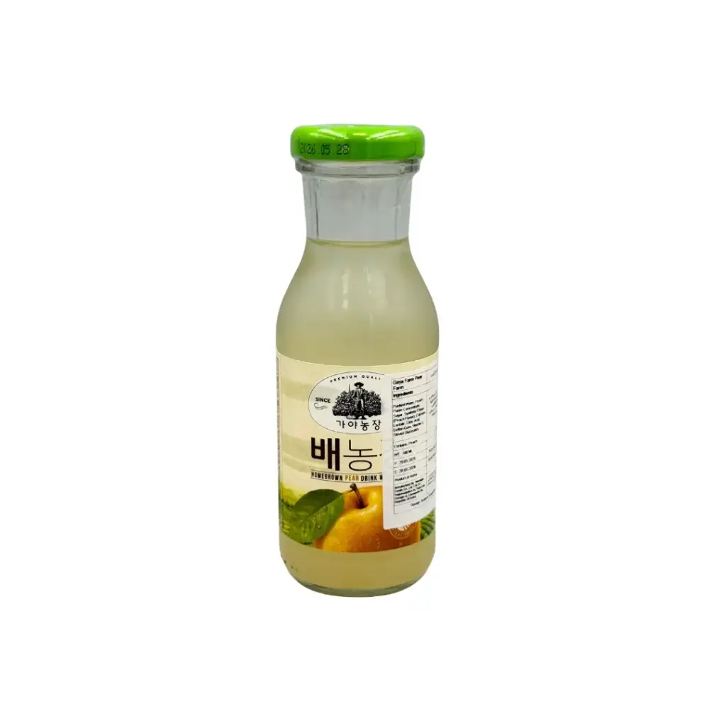 GAYA FARM PEAR FARM BTL 180ML مزرعة جايا عصير الكمثرى 180 مل 