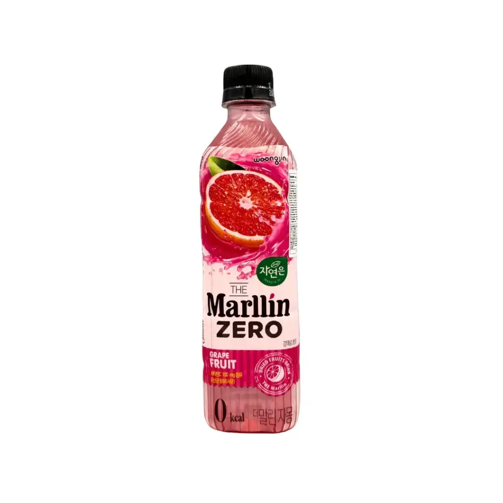NATURE'S MARLIN ZERO GRAPEFRUIT 500ML PET اتشرز مارلين زيرو جريب فروت 500 مل عبوة من 