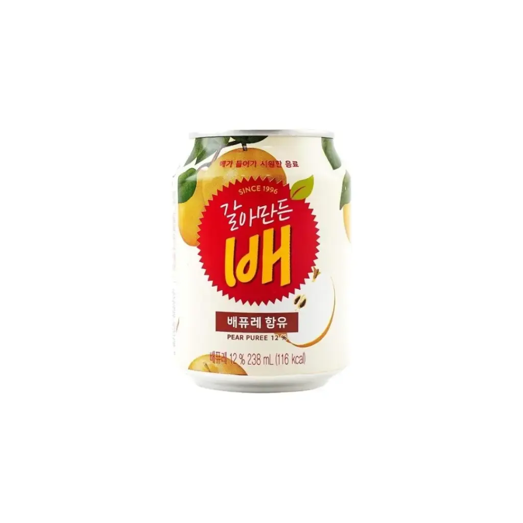 HAITAI PEAR JUICE 238ML CAN عصير الكمثرى هايتاي علبة 238 مل