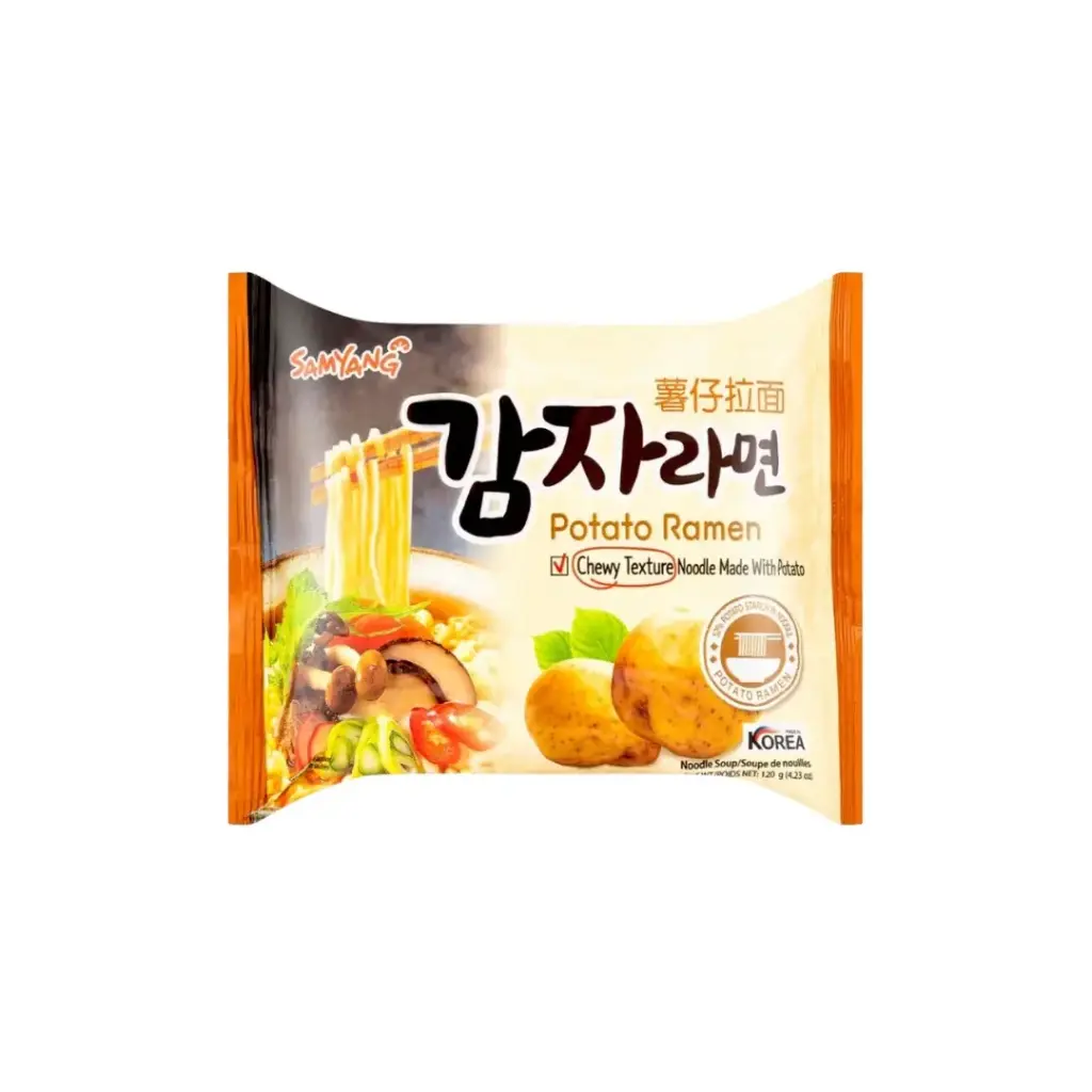 SAMYANG POTATO RAMEN 120G ساميانغ رامين البطاطس 120 غرام