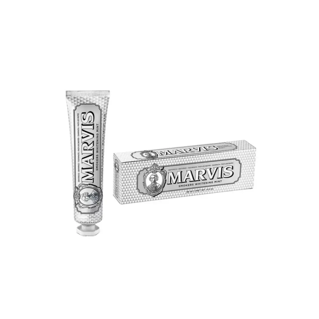 MARVIS SMOKERS WHITENING MINT 85ML مارفيس سموكرز بنكهة النعناع لتفتيح البشرة 85 مل