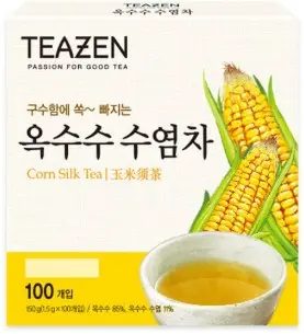 TEAZEN CORN SILK DRINK 60G مشروب تيزن بنكهة حريرية الذرة 60 غرام