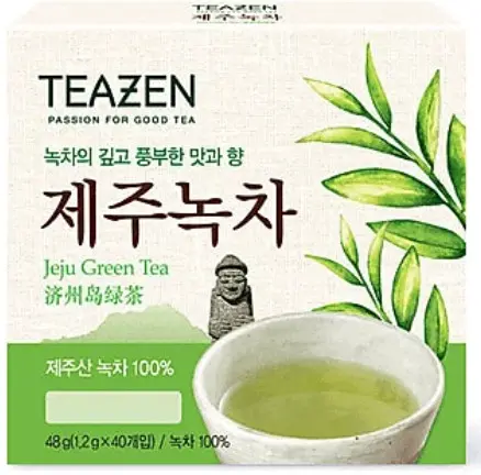 TEAZEN JEJU ORGANIC TEA 48G شاي تيزين جيجو العضوي 48 غرام