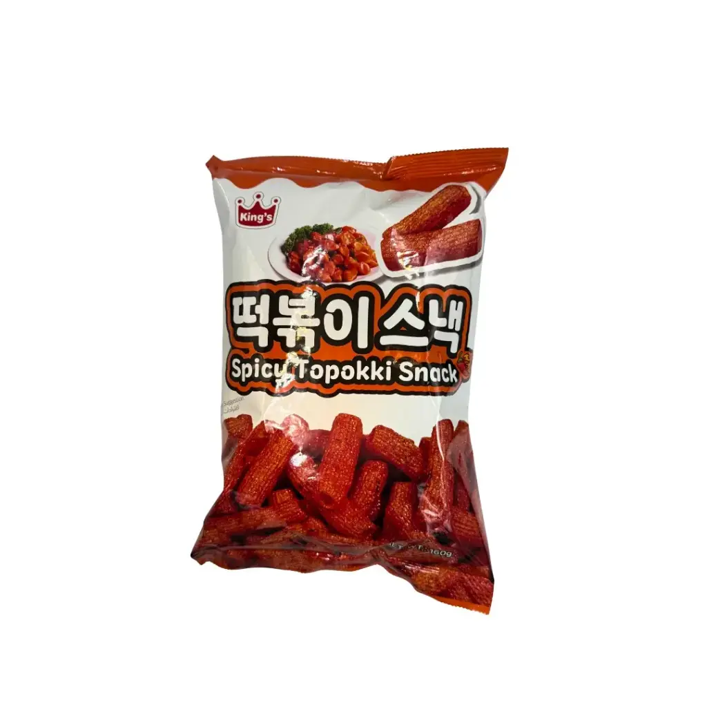 SPICY TOPOKKI SNACK 160G وجبة خفيفة من توبوكي حارة 160 غرام