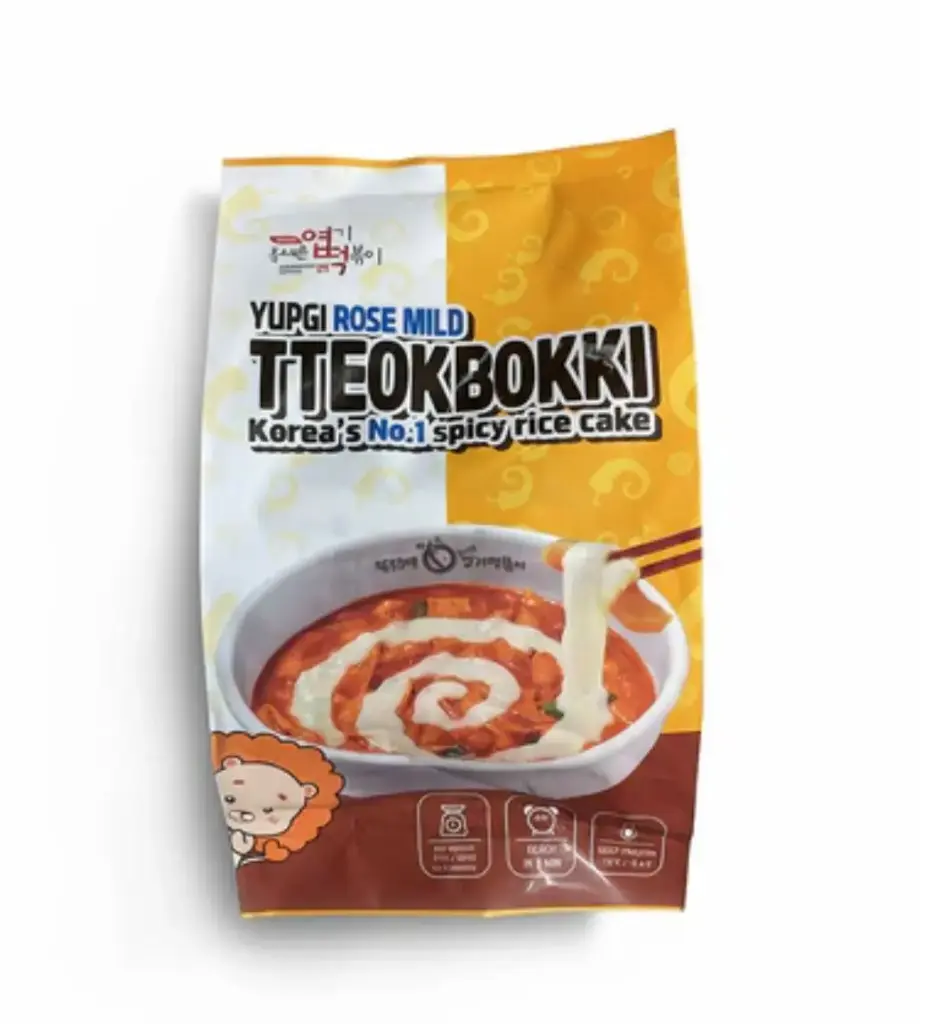 YUPGI TTEOBOKKI ROSE (MILD)-570G يوبجي تيوبوكي روز (خفيف) - 570 غرام