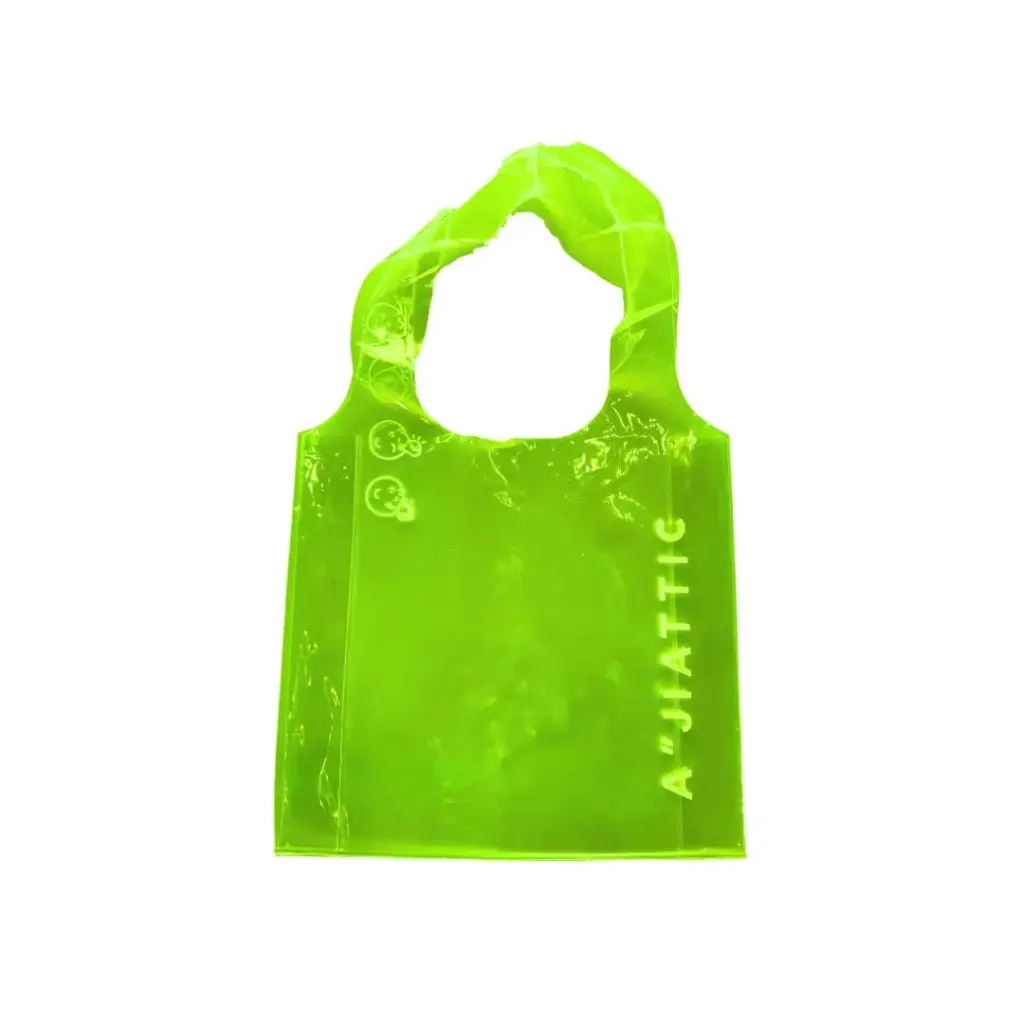 AJIATTIC TOTE BAGS-GREEN حقائب تسوق أجياتيك - أخضر