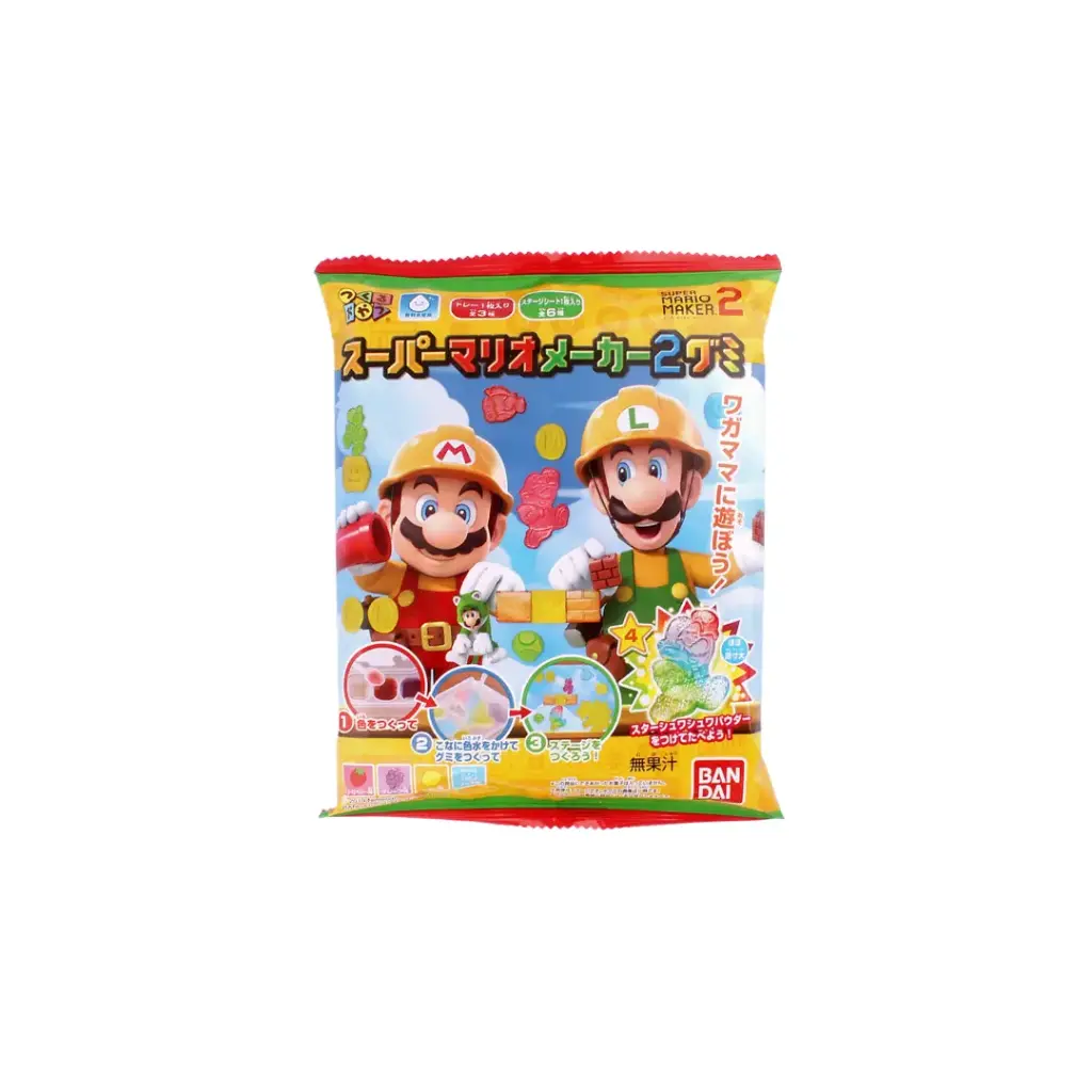 SUPER MARIO MAKER2 GUMMY 24G حلوى سوبر ماريو ميكر 2 المطاطية 24 غرام
