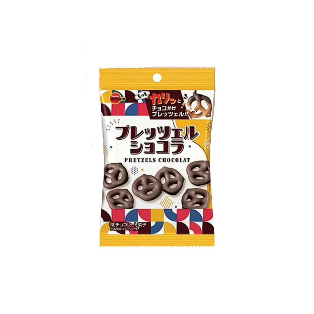 PRETZELS CHOCOLATE BAG COOKIE 53G بسكويت بريتزل بالشوكولاتة ٥٣ غرام