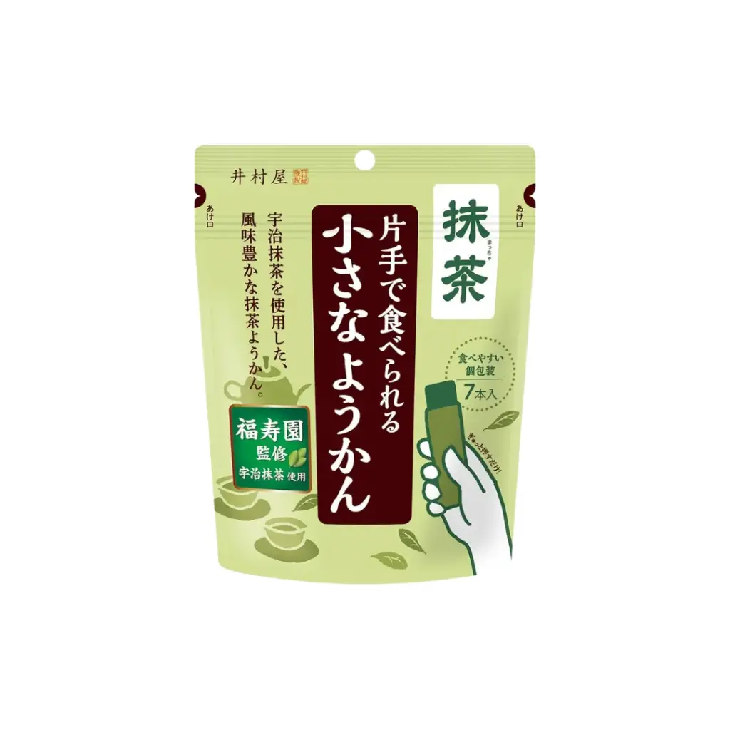 ONE HAND YOKAN MATCHA  JELLY 98G جيلي ماتشا يوكان بيد واحدة 98 غرام
