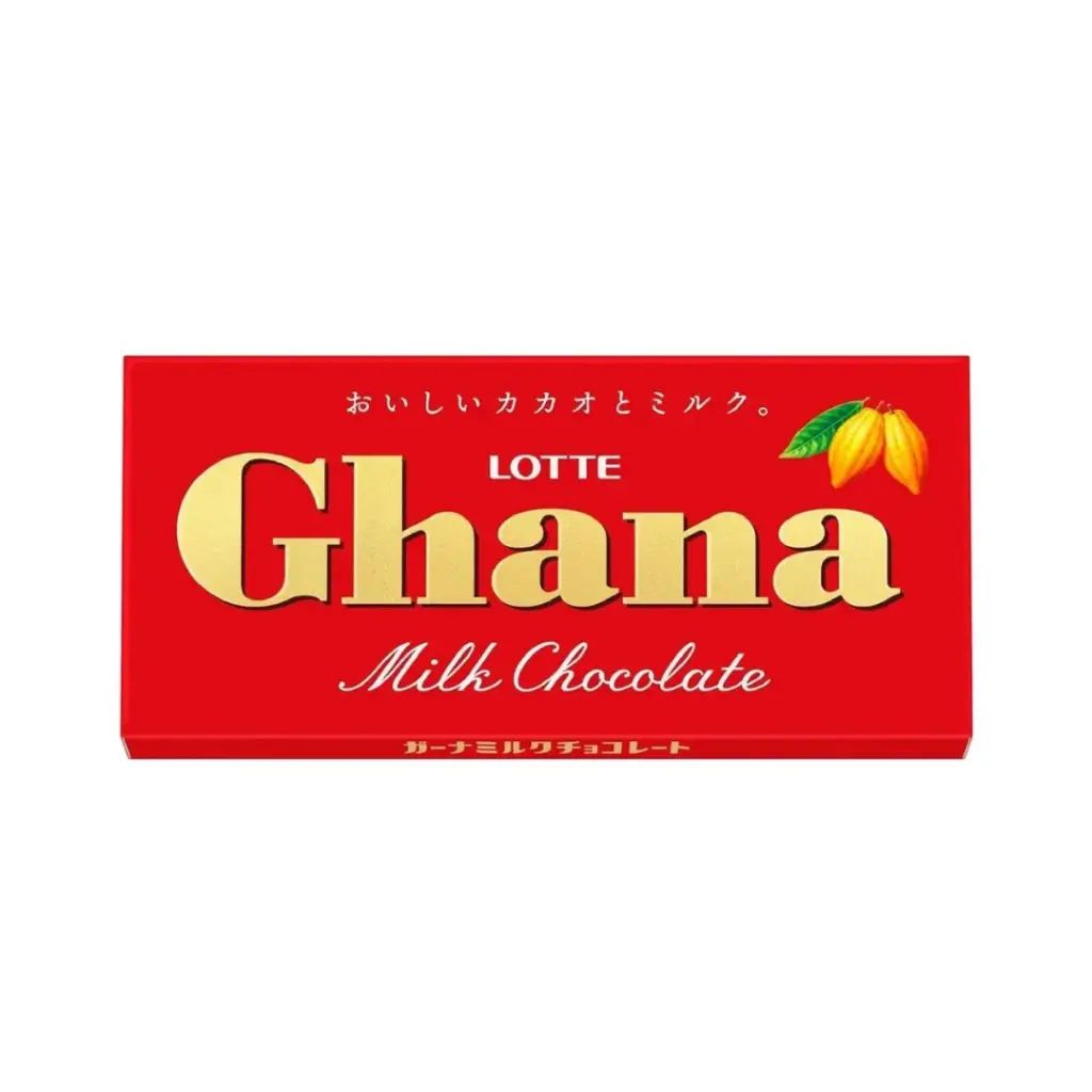GHANA MILK CHOCOLATE 50G شوكولاتة حليب غانا 50 غرام