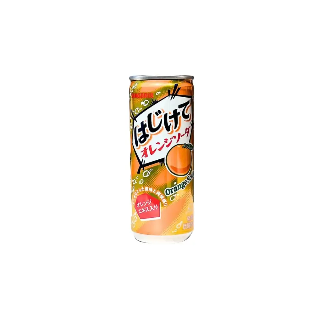 HAJIKETE ORANGE SODA 250G هاجيكيت صودا برتقال 250 جرام
