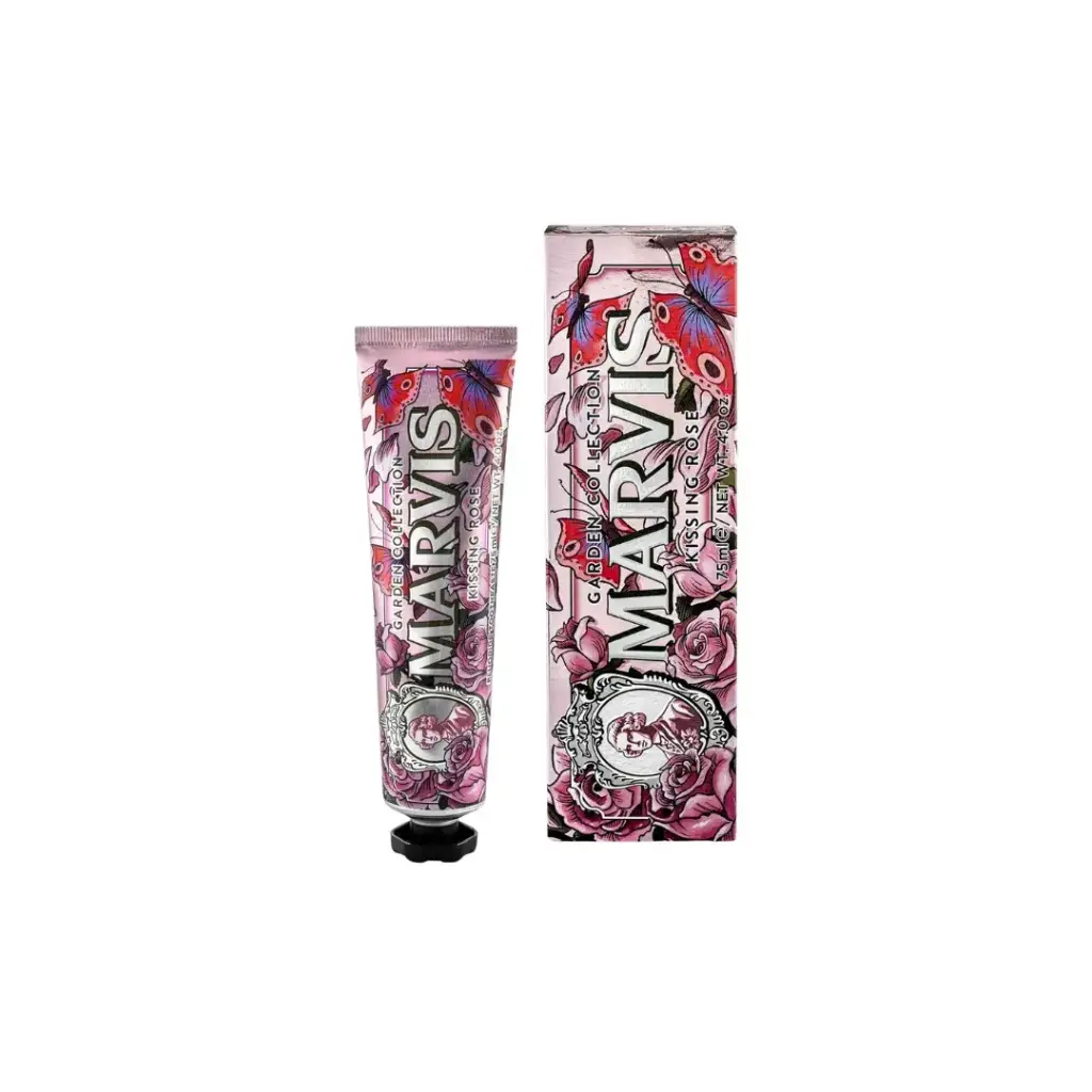 MARVIS KISSING ROSE TOOTHPASTE  مارفيس كيسينج روز معجون الأسنان