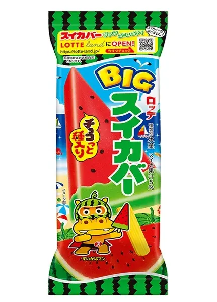 LOTTE BIG SUIKA BAR 120G لوح لوت الكبير سويكا 120 غرام  
