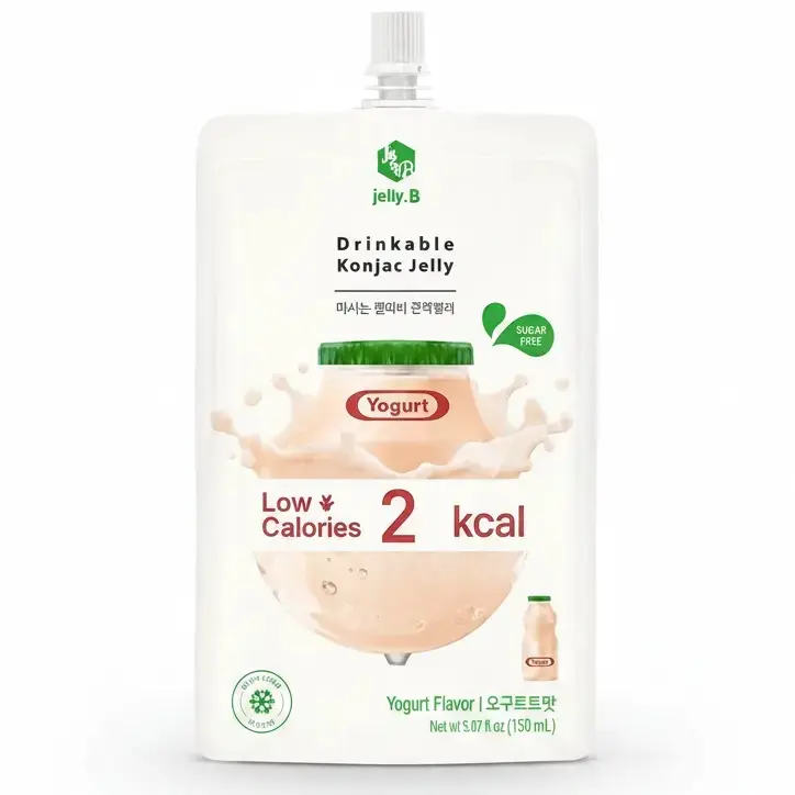 DRINKABLE KONJAC JELLY YOGURT 150ML زبادي جيلي كونجاك قابل للشرب 150 مل  