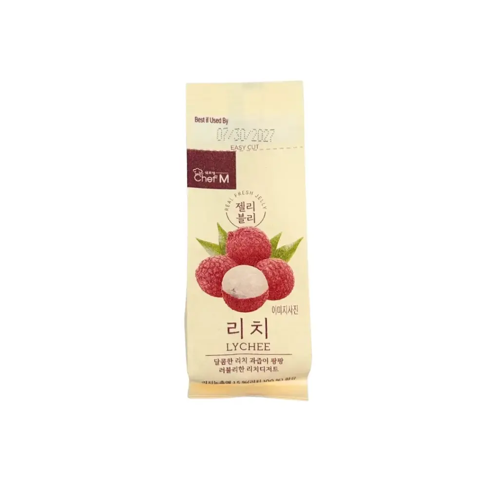 JELLYVELY APPLE LYCHEE 60G جيليڤلي بنكهة التفاح والليتشي 60 غرام    