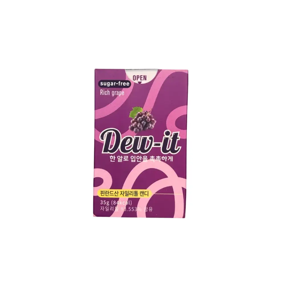 CHEWGUMI DEW - IT  GRAPE 35G تشوغومي ديو - بنكهة العنب 35 غرام