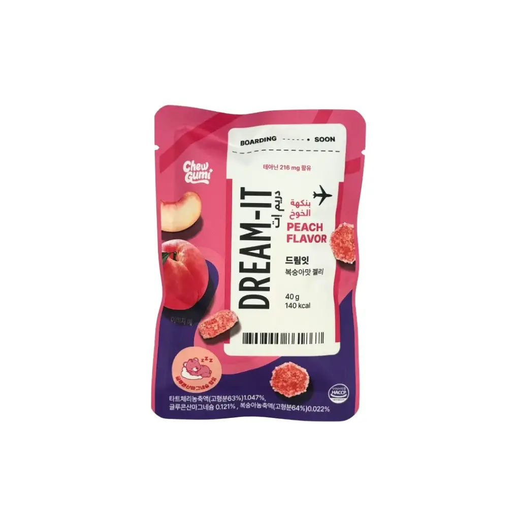 CHEWGUMI DREAM - IT PEACH 40G تشوغومي دريم - إت بيتش 40 غرام