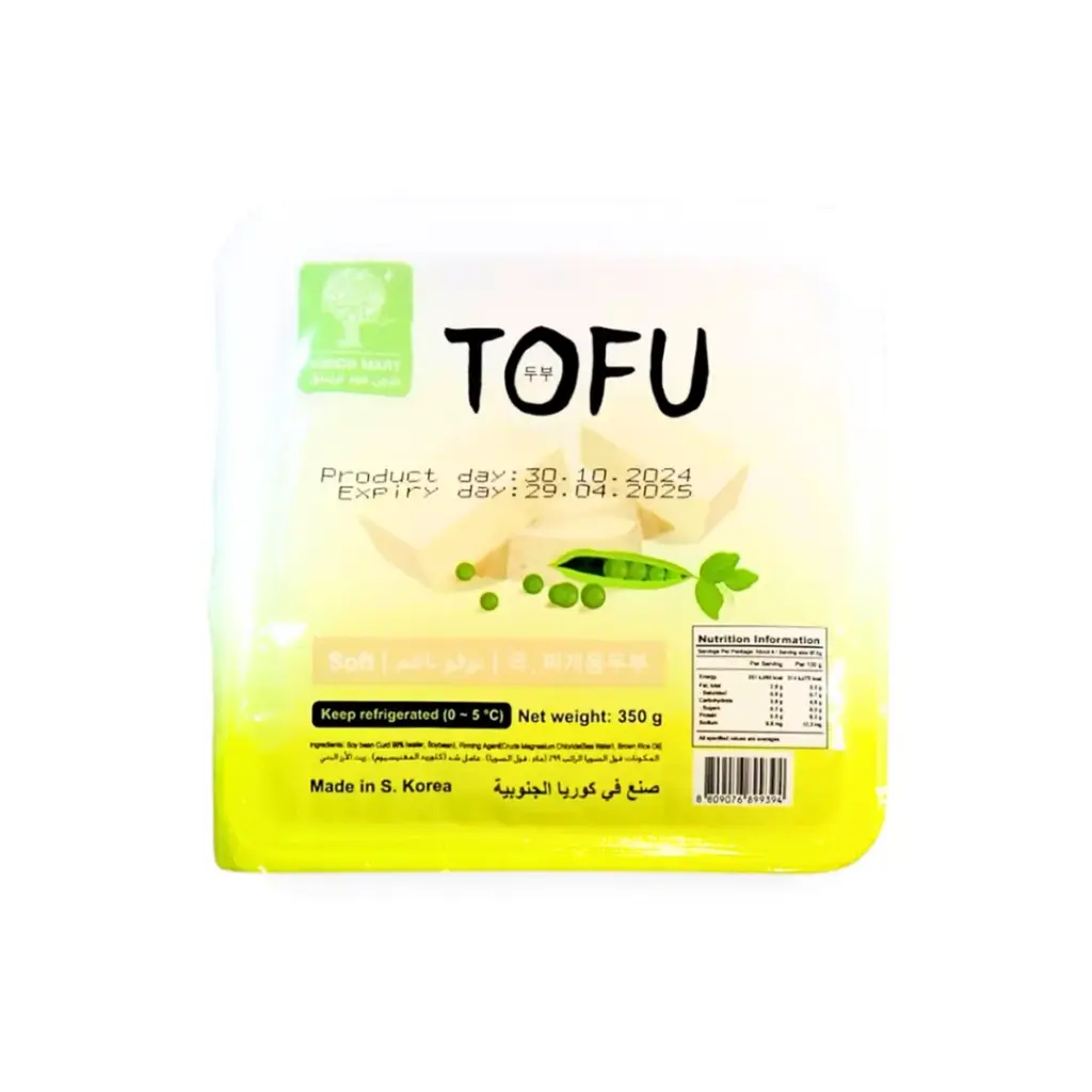 CHILLED SOFT TOFU FIRM - 350G                              توفو طري مبرد - 350 جرام