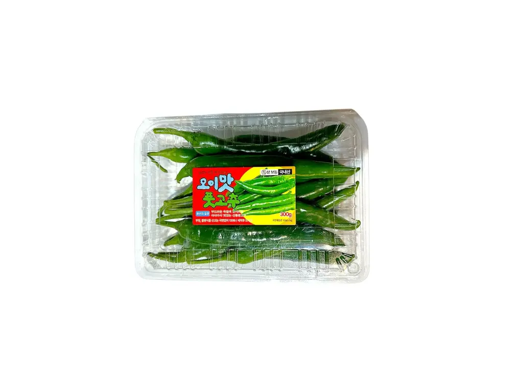 GREEN PEPPER MILD 300G                                             فلفل أخضر معتدل 300 جرام