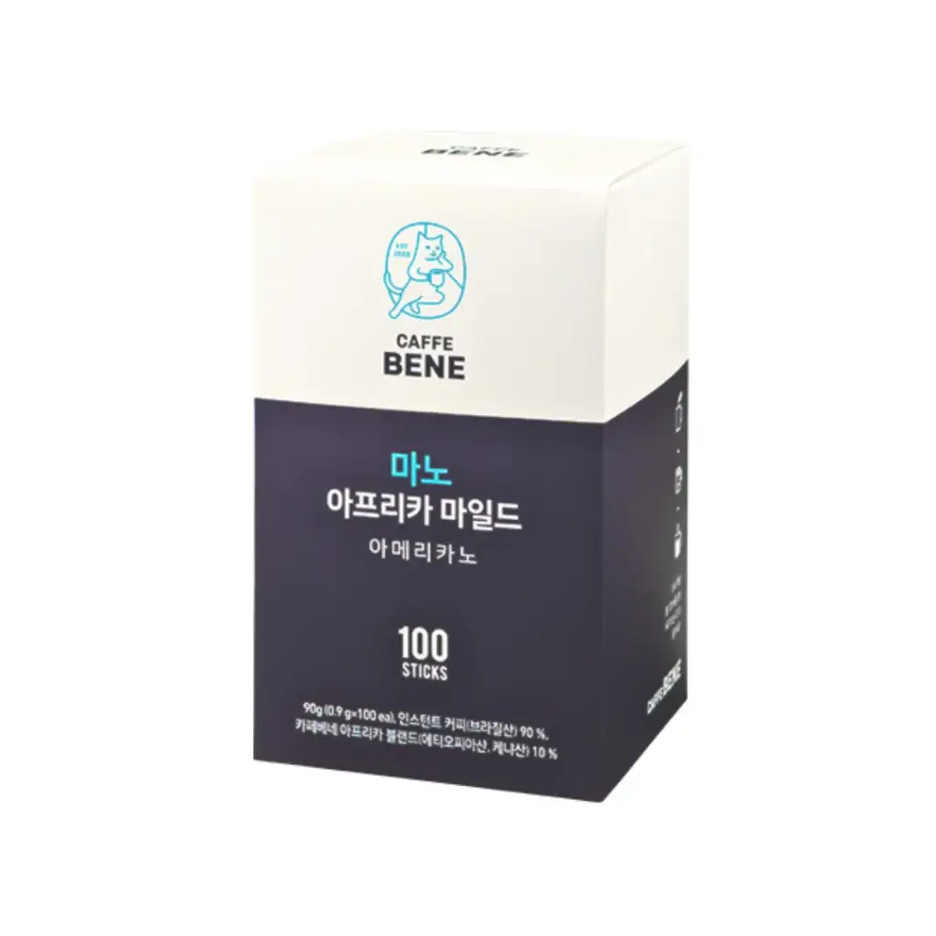CAFFE BENE MANO AFRICA MILD 100T                           قهوة بيني مانو أفريقيا خفيفة 100 طن